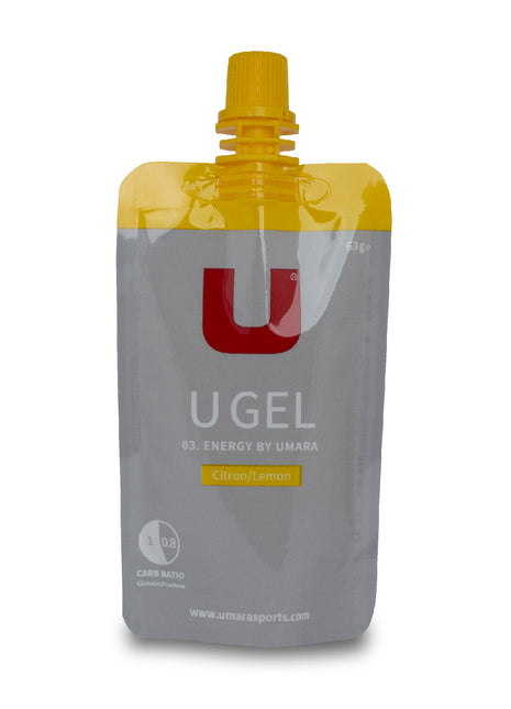 U GEL Screwtop (30g Carbs -120Kcal) Liquid energy gel by UMARA / U GEL 環保包裝（30克碳水化合物 -120千卡）UMARA 凝膠能量飲品