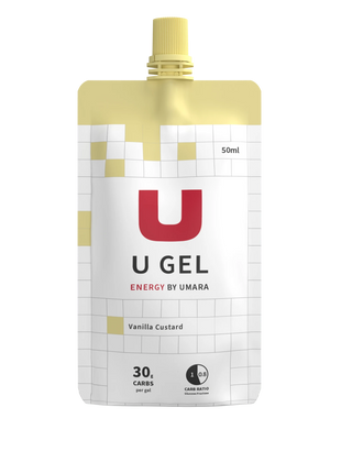 U GEL Screwtop (30g Carbs -120Kcal) Liquid energy gel by UMARA